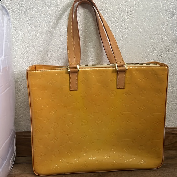Authentic Louis Vuitton Bernie’s Columbus shoulder tote bag yellow - Picture 16 of 17
